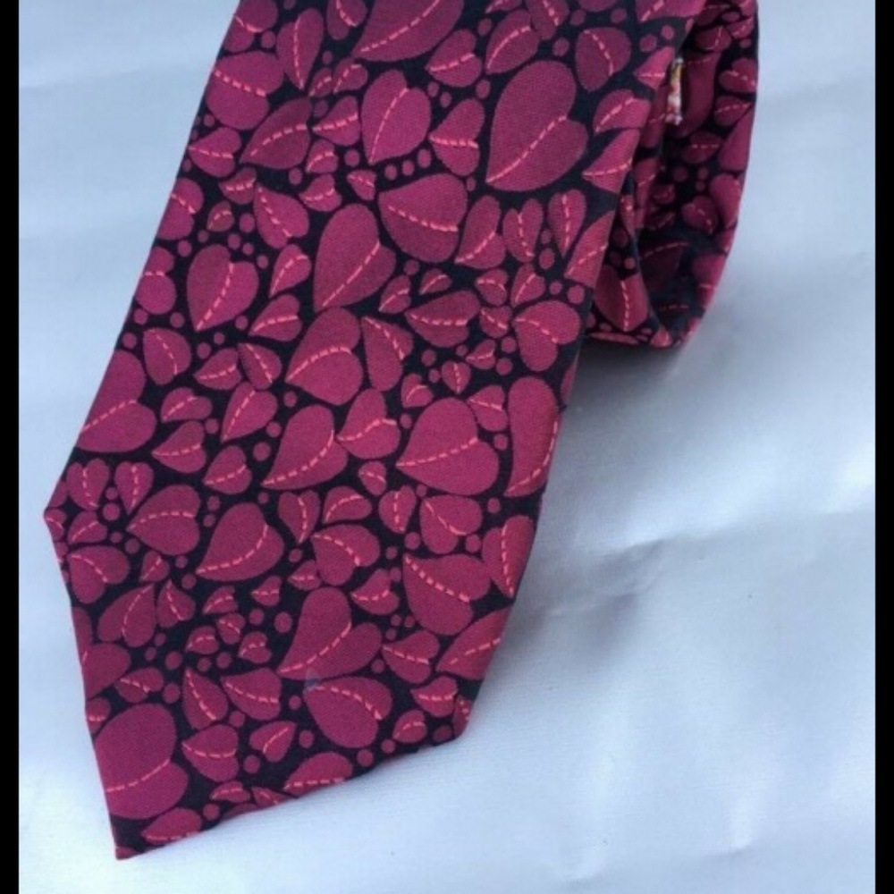 Paul Smith Men's 100%Silk Neck Tie Made In England